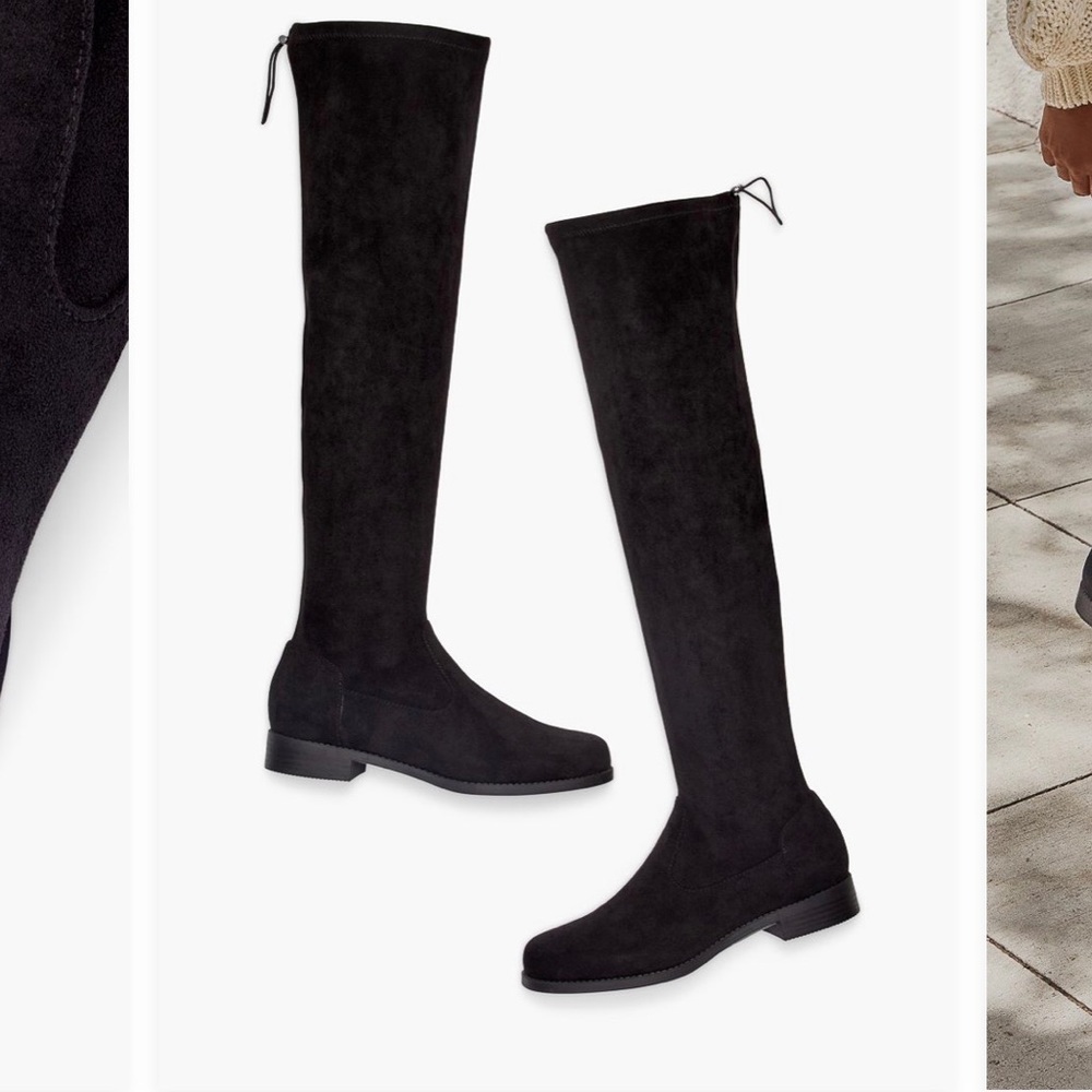 NIB Black over the knee boots